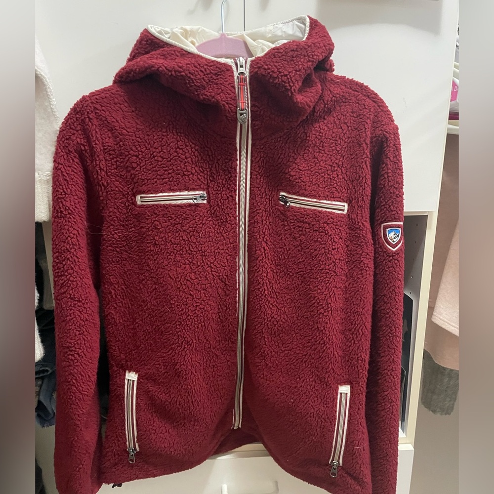 KUHL fleece jacket.